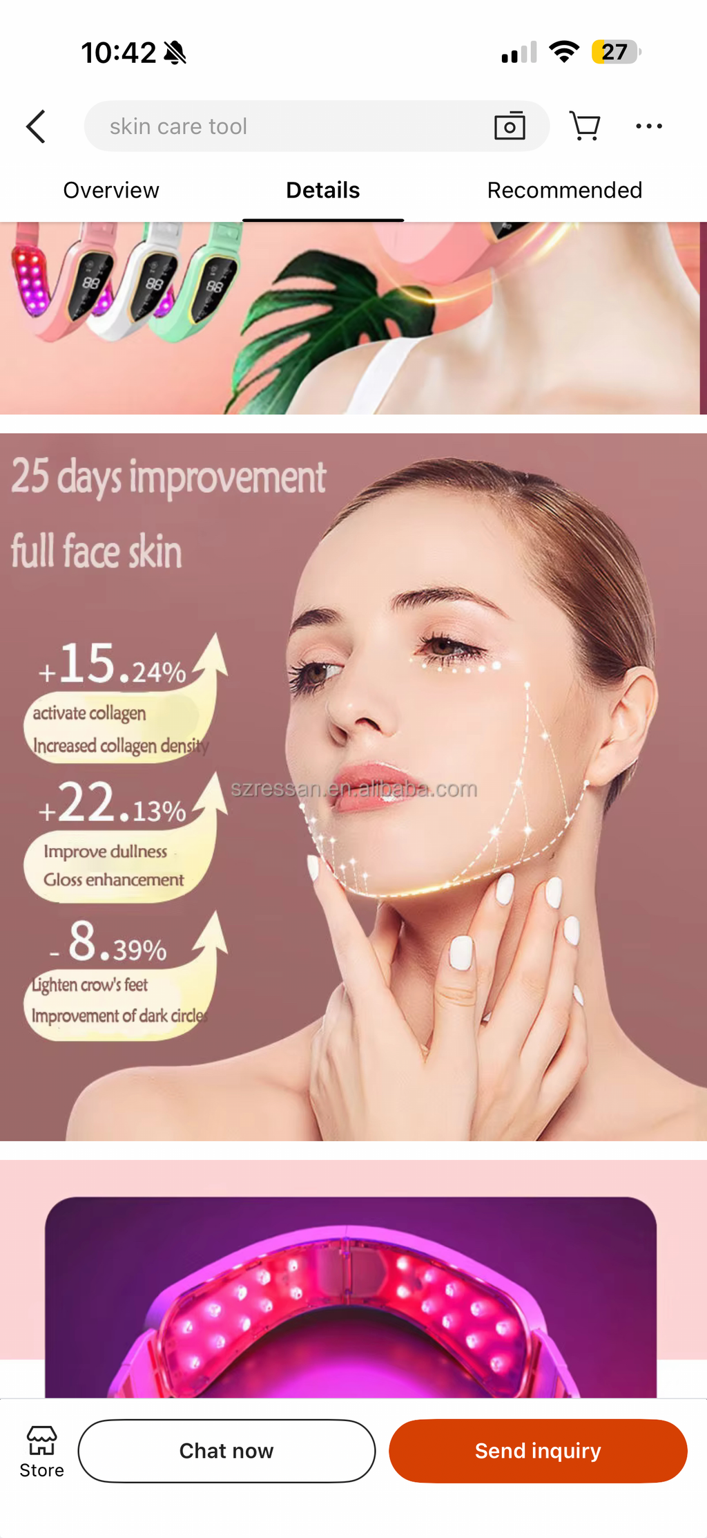 V line skin tightening