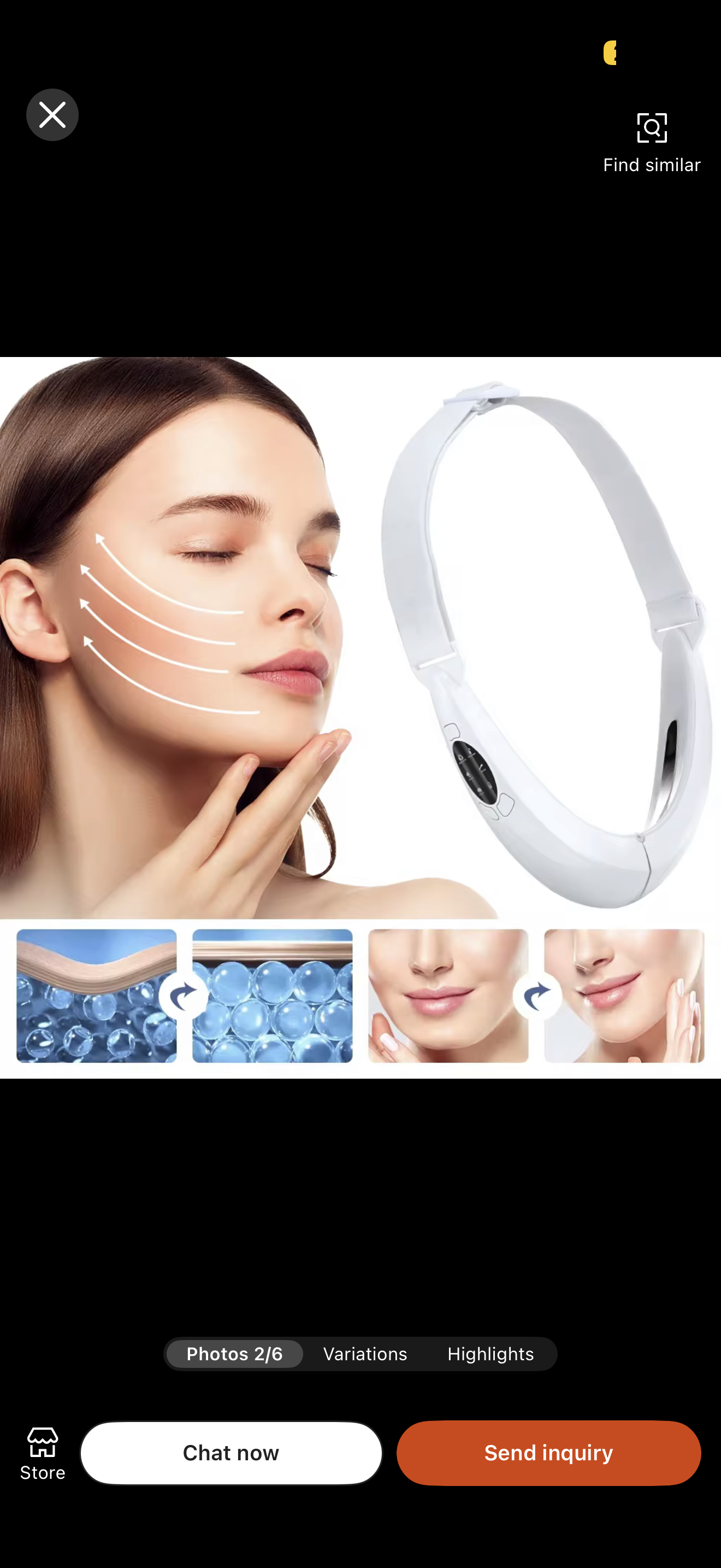 V line skin tightening